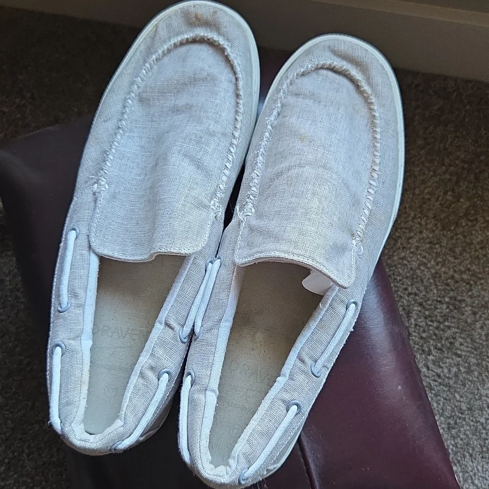 Draven Men's Casual Gray Loafers Shoes Size 11